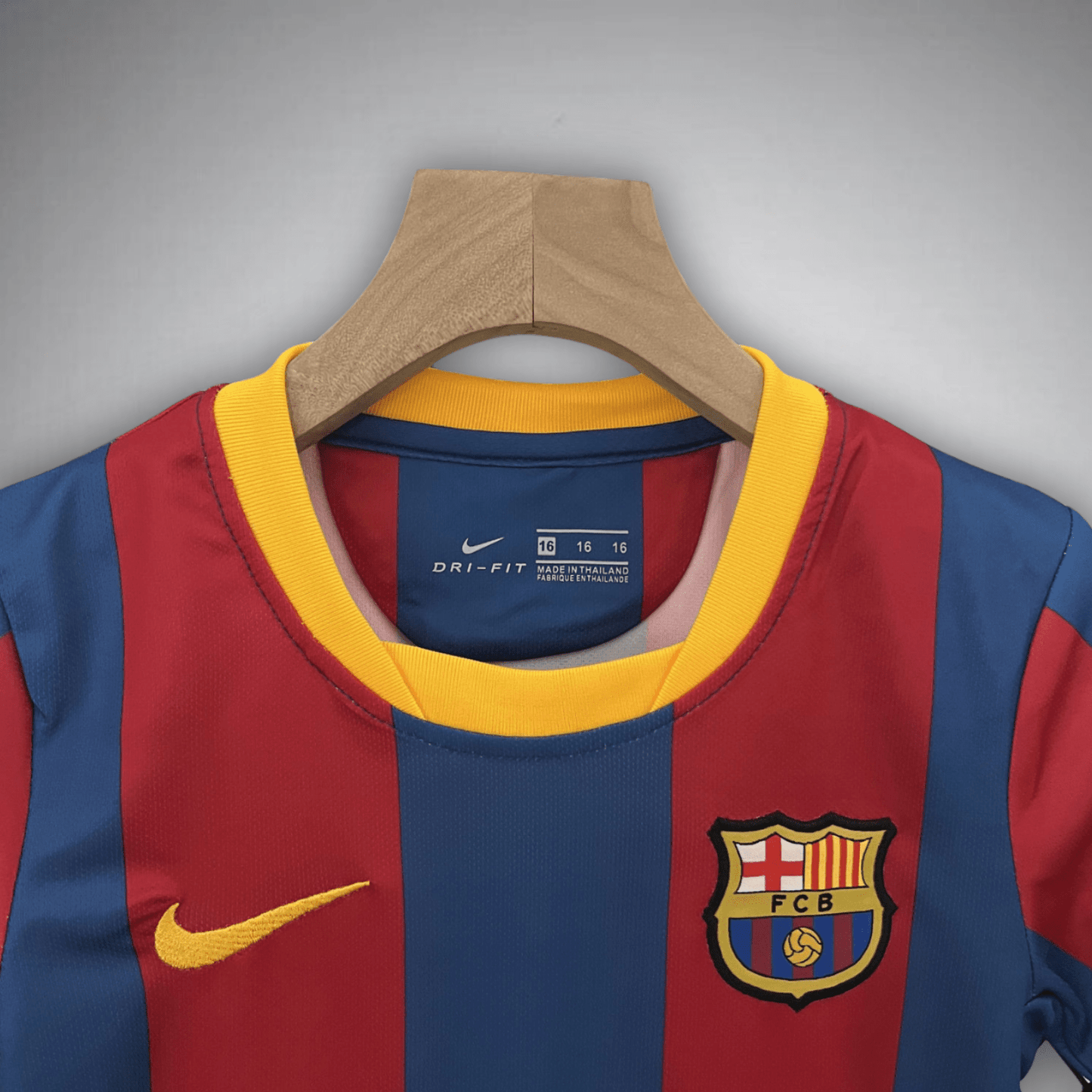 10/11 FC Barcelona Home Kids Size Kit - Premium Quality Kits at Football Monarch