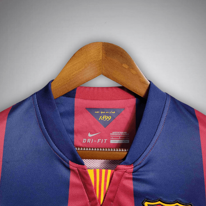 14/15 FC Barcelona Home Long Sleeve Kit - Premium Quality Kits at Football Monarch