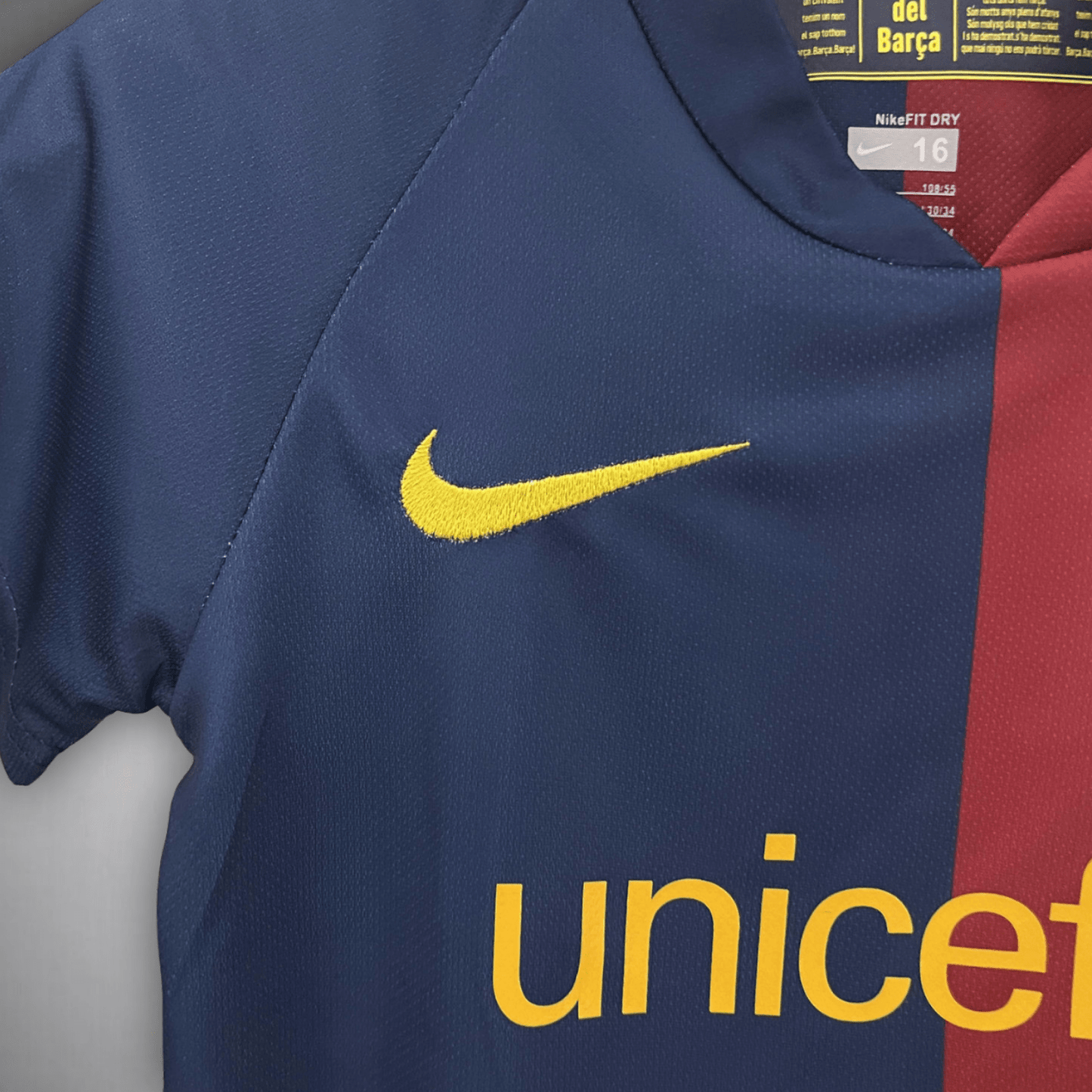 2009 FC Barcelona UCL Final Kids Size Kit - Premium Quality Kits at Football Monarch