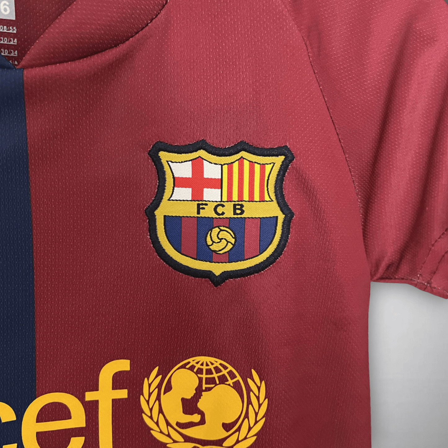 2009 FC Barcelona UCL Final Kids Size Kit - Premium Quality Kits at Football Monarch