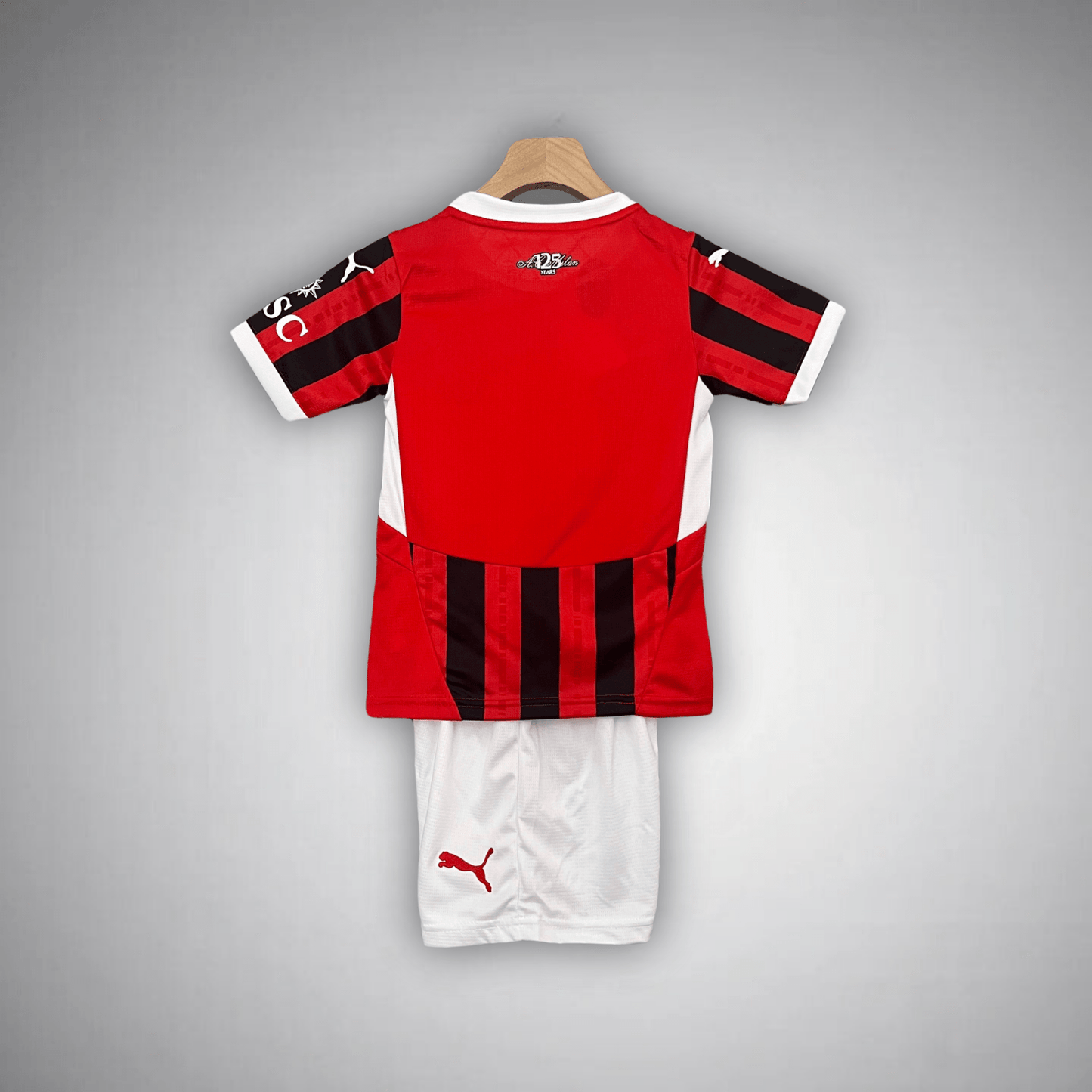 24/25 AC Milan Home Kids Size Kit - Premium Quality Kits at Football Monarch