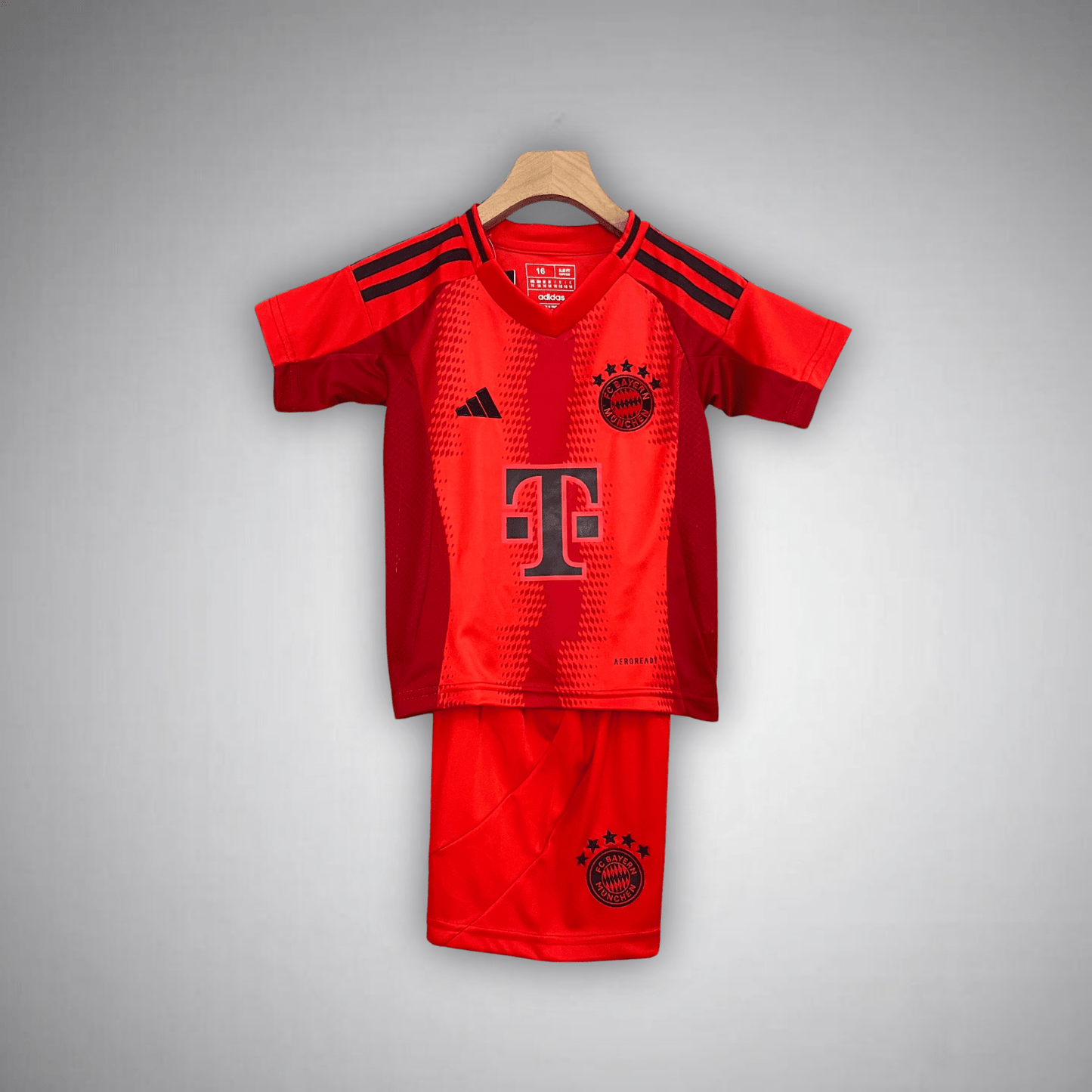 24/25 FC Bayern Home Kids Size Kit - Premium Quality Kits at Football Monarch
