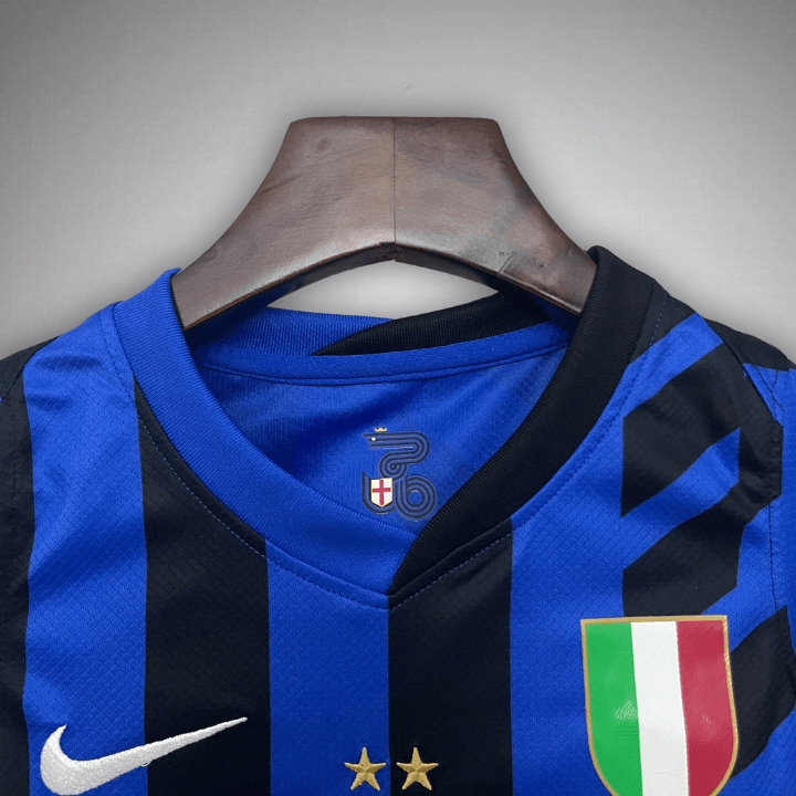 24/25 Inter Milan Home Kids Size Kit - Premium Quality Kits at Football Monarch