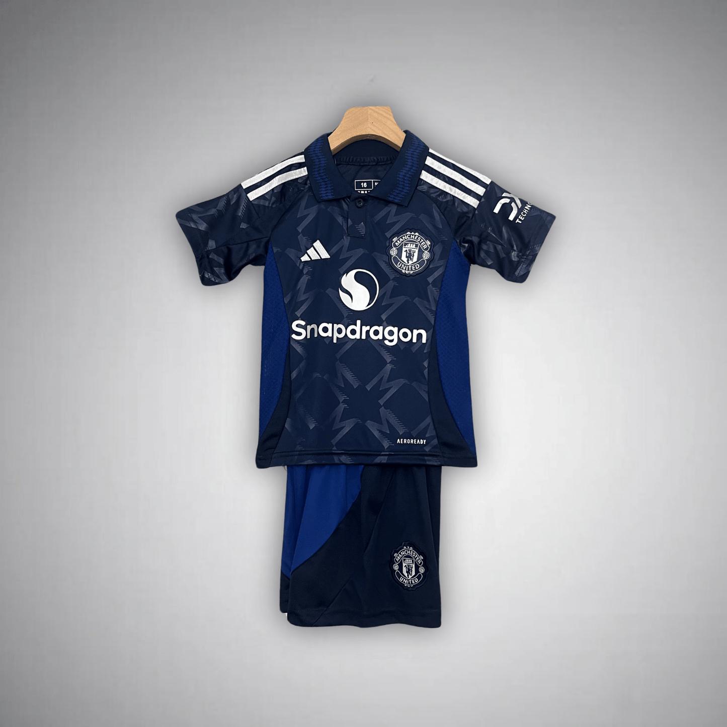 24/25 Manchester United Away Kids Size Kit - Premium Quality Kits at Football Monarch