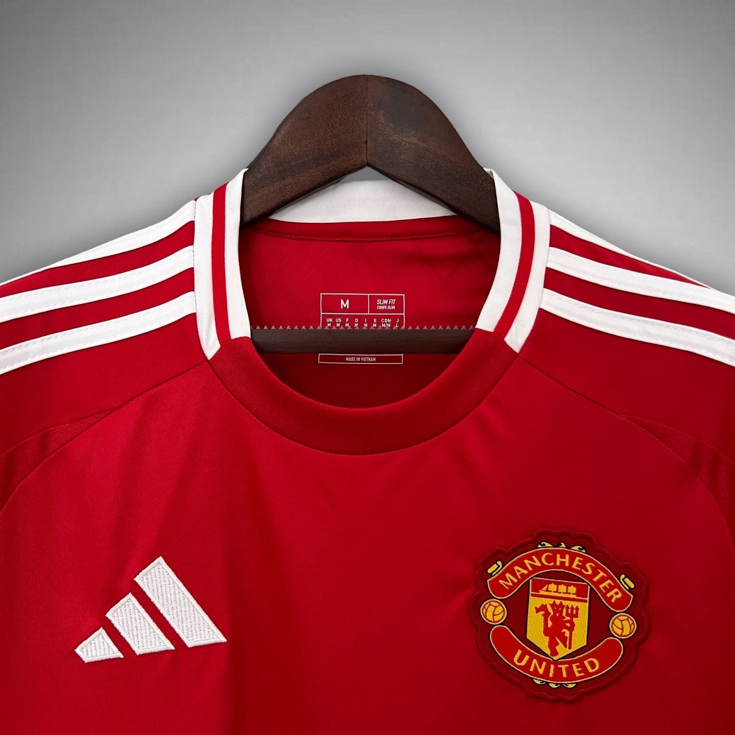 24/25 Manchester United Home Kit - Premium Quality Kits at Football Monarch