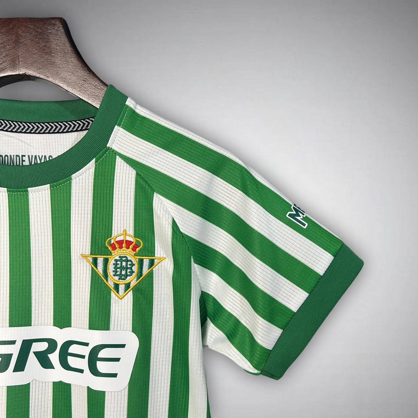 24/25 Real Betis Home Kids Size Kit - Premium Quality Kits at Football Monarch