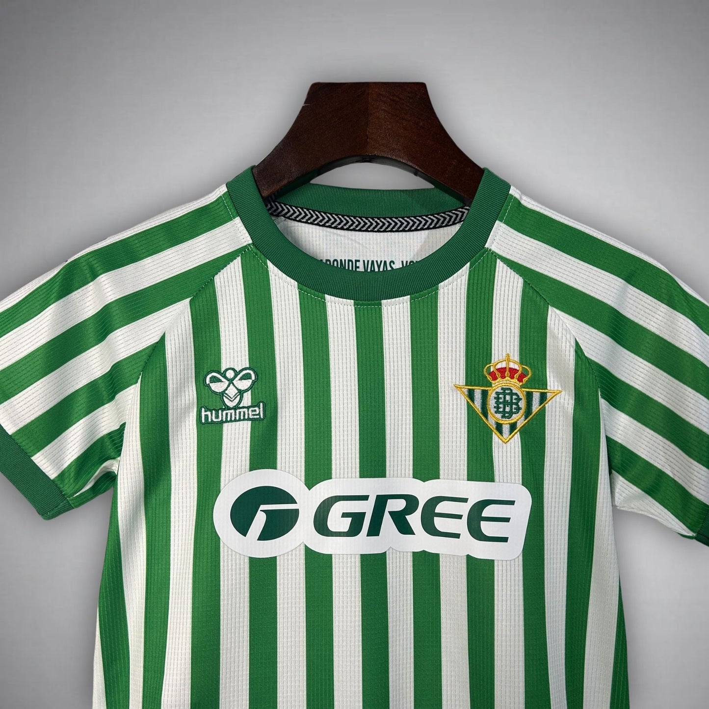 24/25 Real Betis Home Kids Size Kit - Premium Quality Kits at Football Monarch