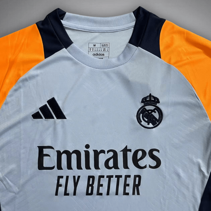 24/25 Real Madrid Pre - Match Premium Kit - Premium Quality Kits at Football Monarch
