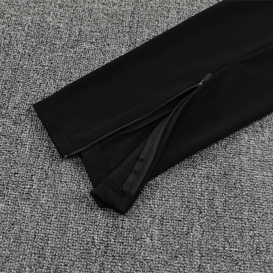 25/26 AC Milan Training Black Kids Size Tracksuit - Premium Quality Kits at Football Monarch