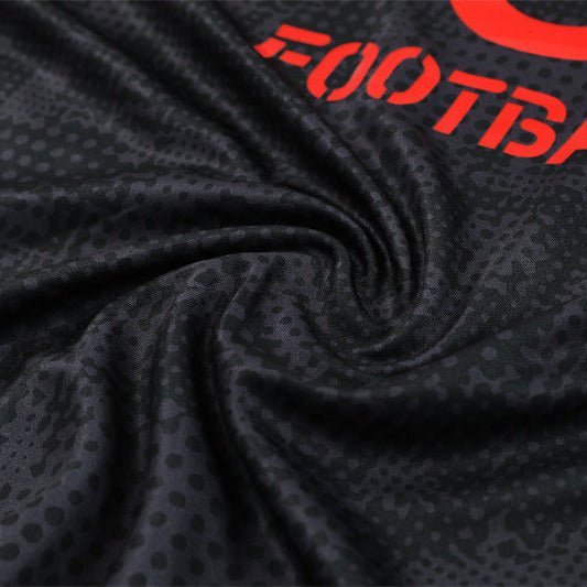 25/26 AC Milan Training Black Tracksuit - Premium Quality Kits at Football Monarch