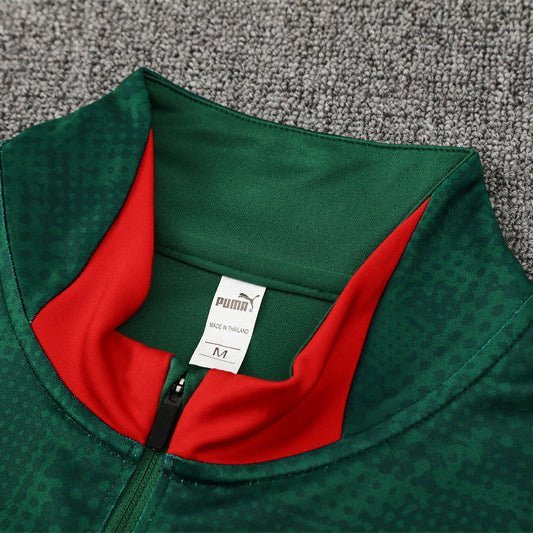 25/26 AC Milan Training Green Tracksuit - Premium Quality Kits at Football Monarch