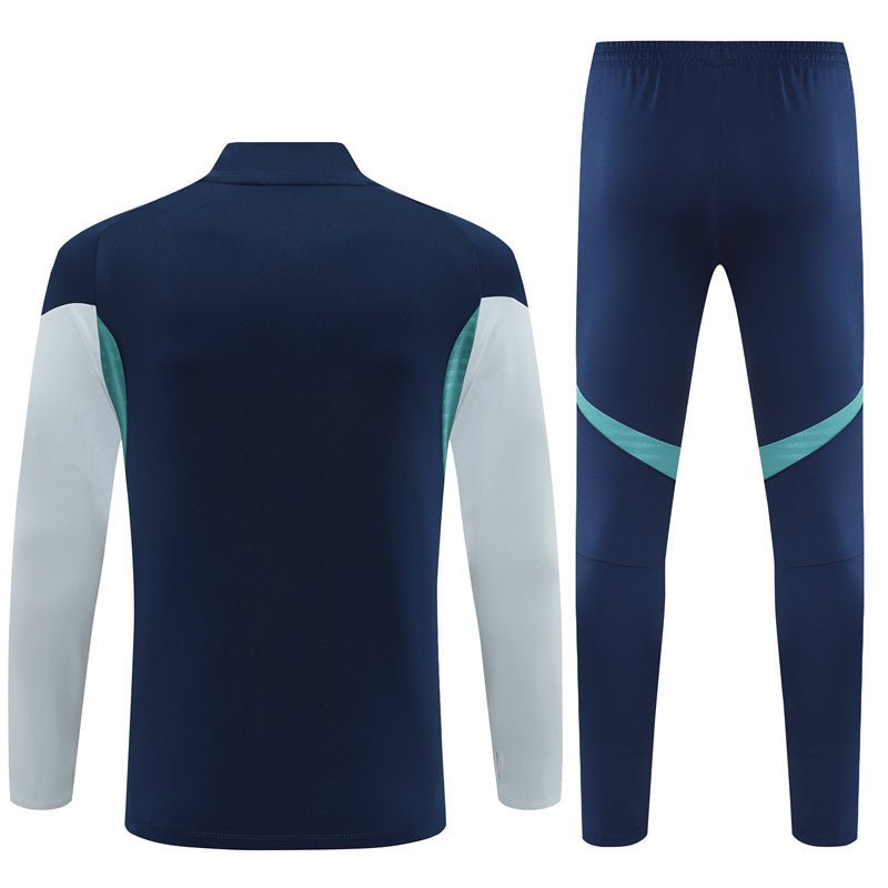 25/26 Arsenal Training Blue Kids Size Tracksuit - Premium Quality Kits at Football Monarch