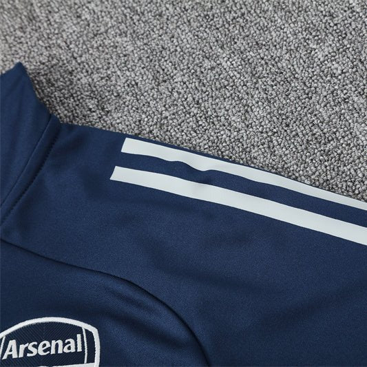 25/26 Arsenal Training Blue Tracksuit - Premium Quality Kits at Football Monarch