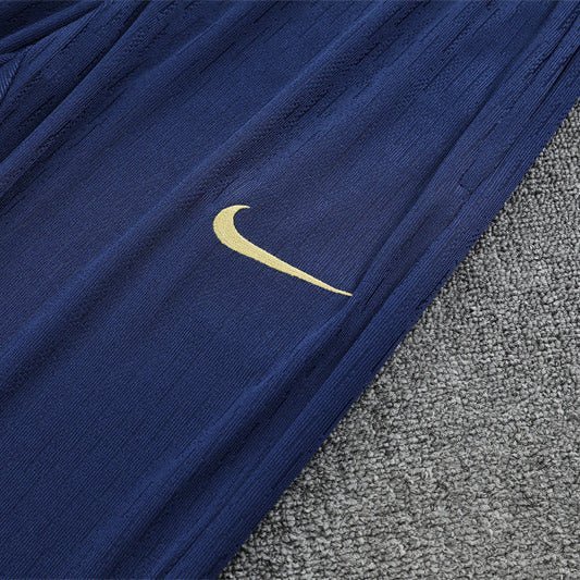 25/26 FC Barcelona Half Zip Training Purple/Blue Tracksuit - Premium Quality Kits at Football Monarch