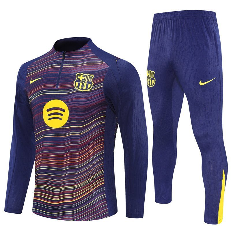 25/26 FC Barcelona Pre - Match Home Tracksuit - Premium Quality Kits at Football Monarch