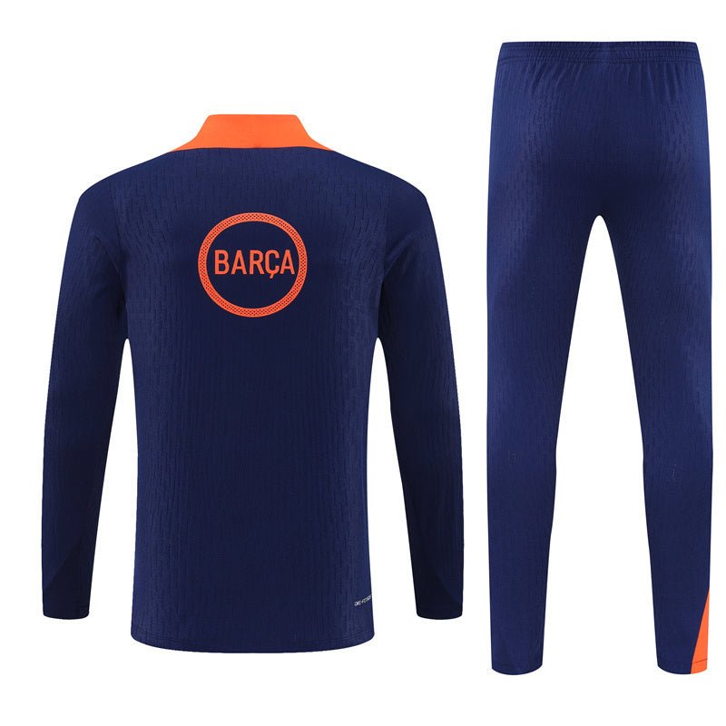 25/26 FC Barcelona Pre - Match Third Kids Size Tracksuit - Premium Quality Kits at Football Monarch