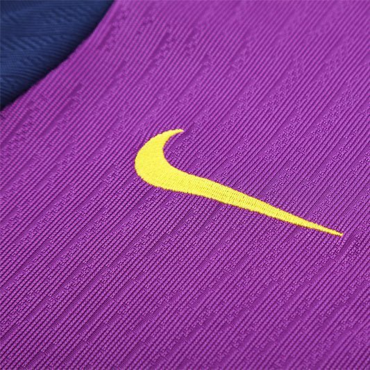 25/26 FC Barcelona Training Purple/Blue Kids Size Tracksuit - Premium Quality Kits at Football Monarch