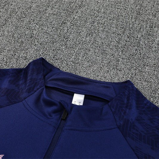 25/26 Feyenoord Training Blue Kids Size Tracksuit - Premium Quality Kits at Football Monarch