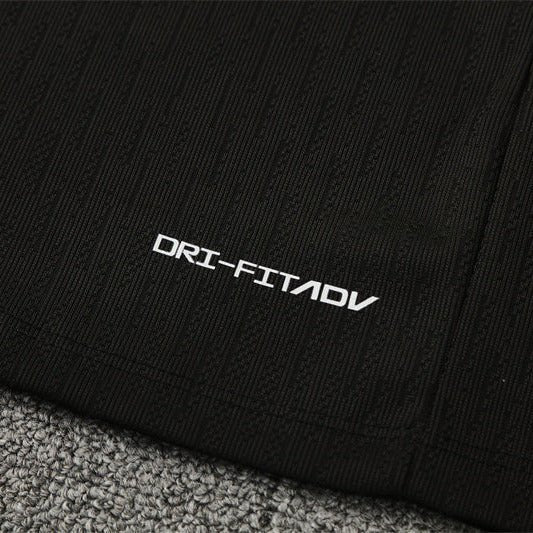 25/26 France Training Black/Light Pink Tracksuit - Premium Quality Kits at Football Monarch