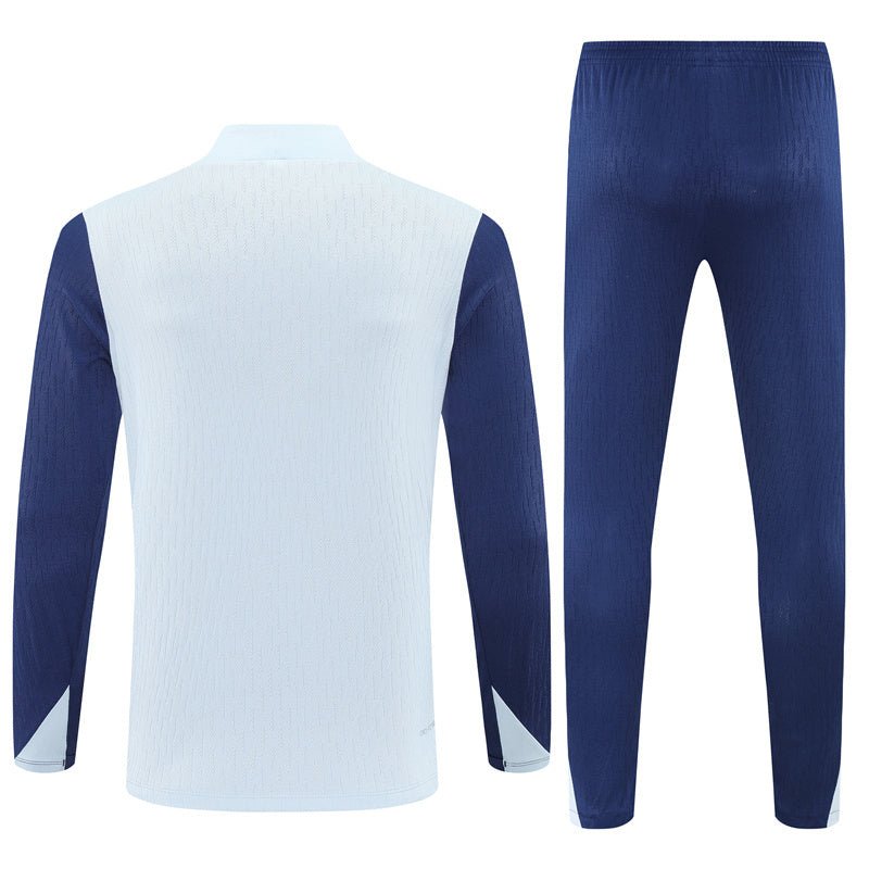 25/26 Inter Milan White Tracksuit - Premium Quality Kits at Football Monarch