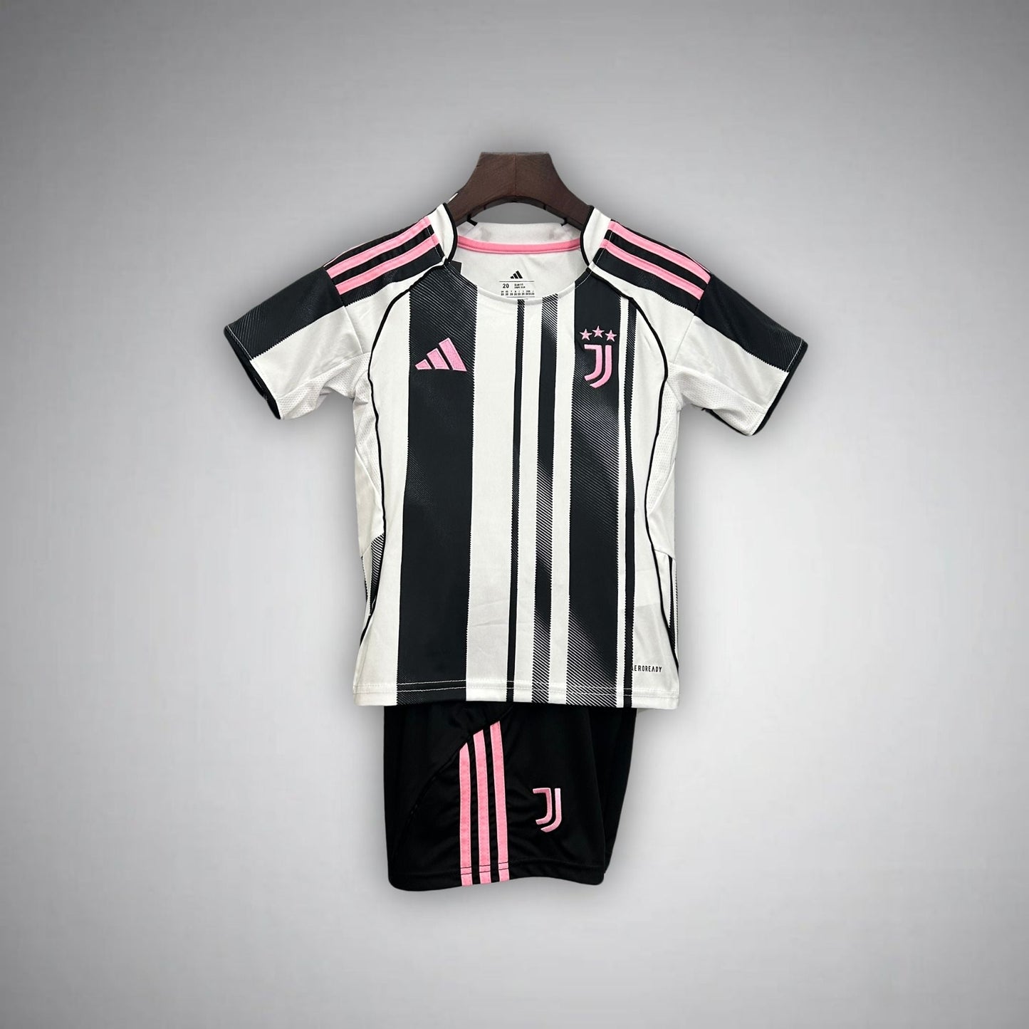 25/26 Juventus Home Kids Size Kit - Premium Quality Kits at Football Monarch