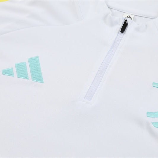 25/26 Juventus Training White Kids Size Tracksuit - Premium Quality Kits at Football Monarch