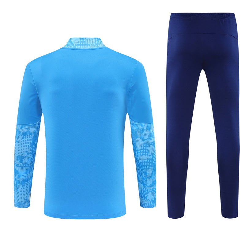25/26 Manchester City x Asahi Blue Kids Size Tracksuit - Premium Quality Kits at Football Monarch