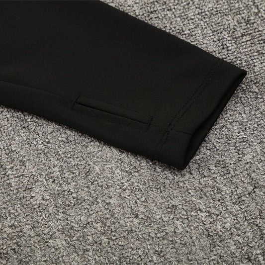 25/26 Portugal Training Black Kids Size Tracksuit - Premium Quality Kits at Football Monarch