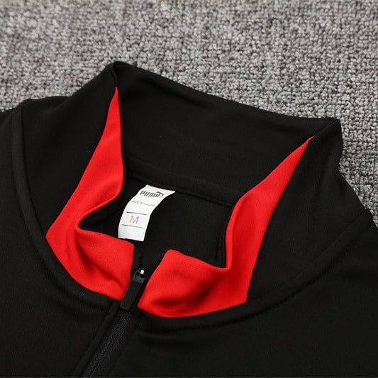 25/26 Portugal Training Black Tracksuit - Premium Quality Kits at Football Monarch