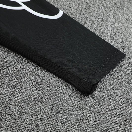 25/26 PSG x Jordan Black Kids Size Tracksuit - Premium Quality Kits at Football Monarch