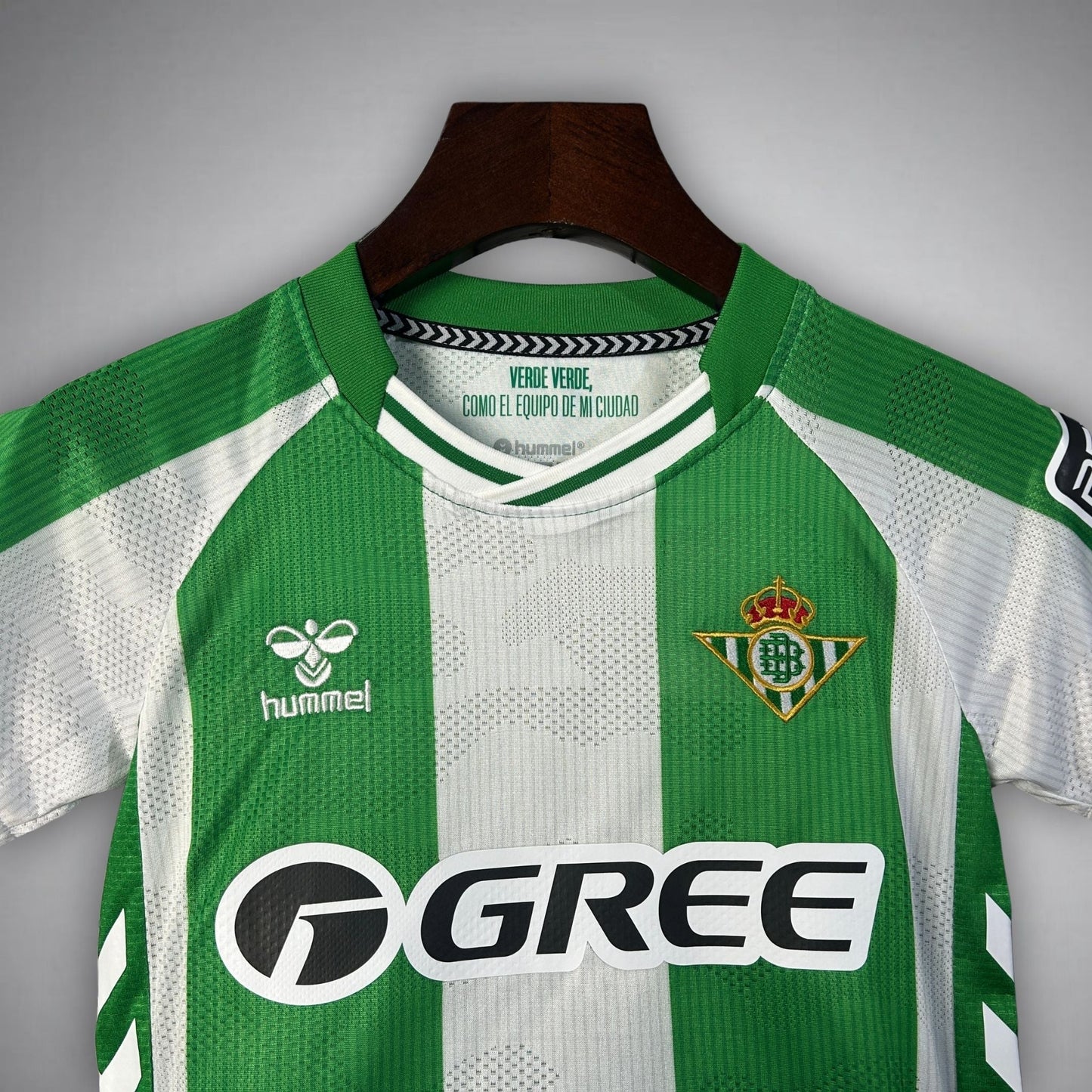 25/26 Real Betis Home Kids Size Kit - Premium Quality Kits at Football Monarch