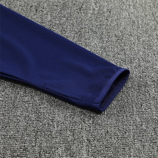 25/26 Real Madrid Training Blue Kids Size Tracksuit - Premium Quality Kits at Football Monarch