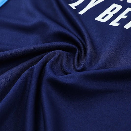 25/26 Real Madrid Training Blue Kids Size Tracksuit - Premium Quality Kits at Football Monarch