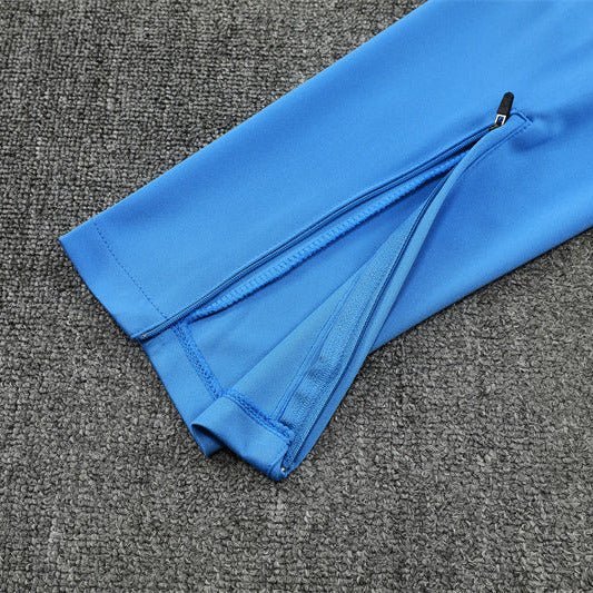 25/26 Real Madrid Training Light Blue Kids Size Tracksuit - Premium Quality Kits at Football Monarch