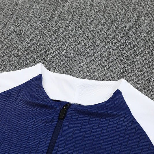 25/26 Tottenham Training Blue Tracksuit - Premium Quality Kits at Football Monarch