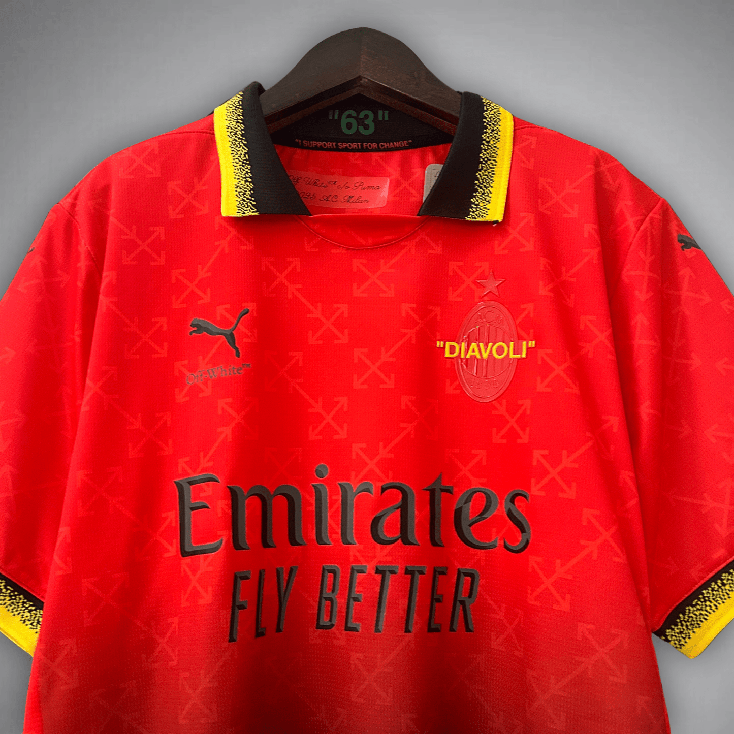 AC Milan x Off - White Premium Kit - Premium Quality Kits at Football Monarch