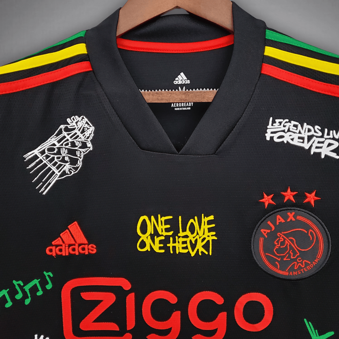 Ajax "Bob Marley" Premium Kit - Premium Quality Kits at Football Monarch