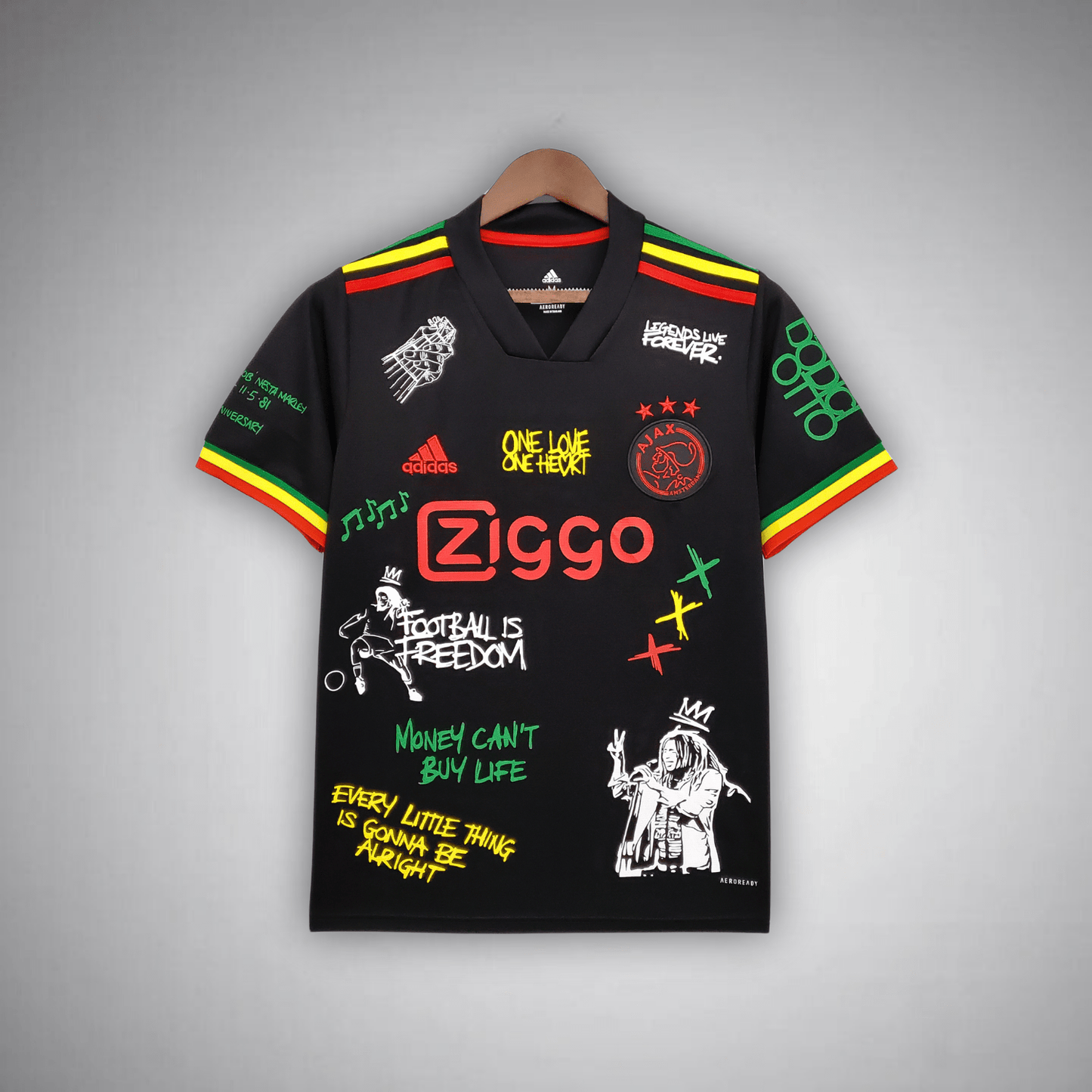 Ajax "Bob Marley" Premium Kit - Premium Quality Kits at Football Monarch