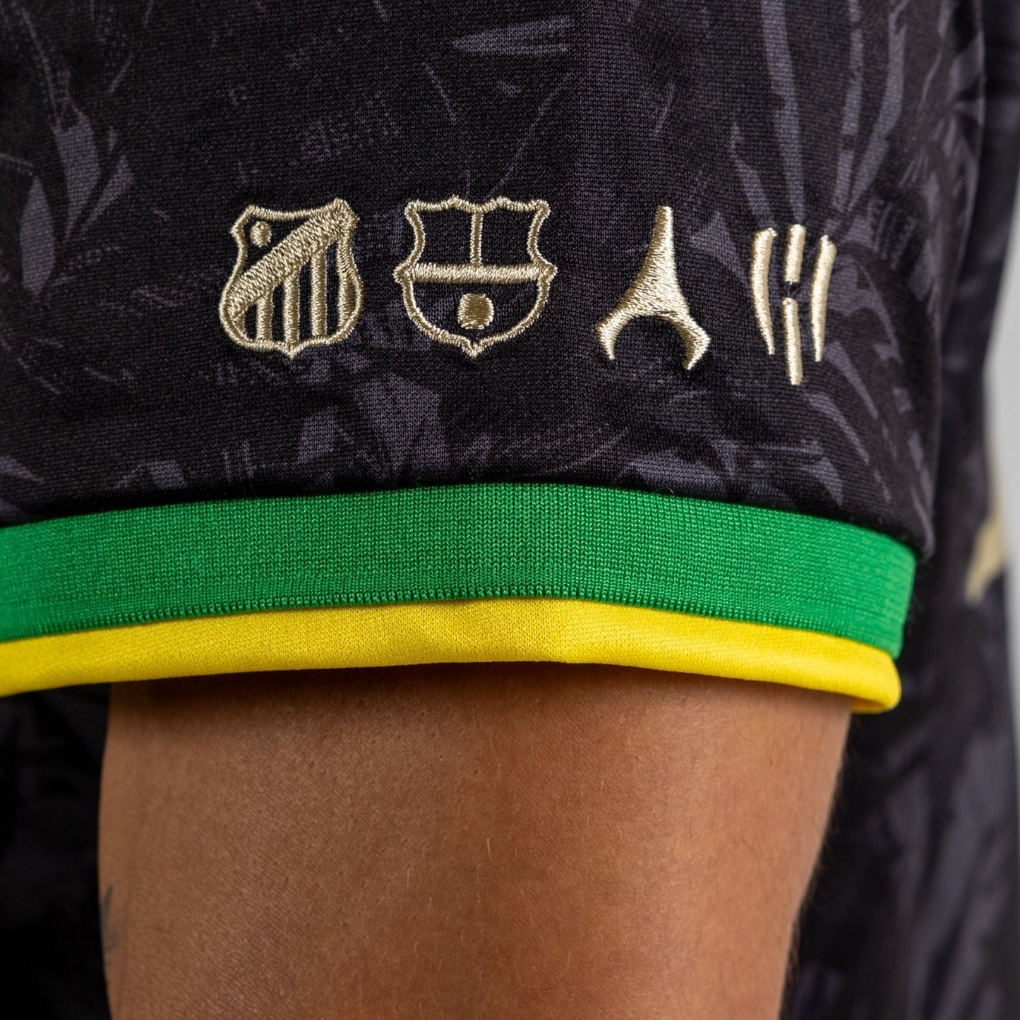 Brazil "The Prince" Premium Black Kit - Premium Quality Kits at Football Monarch
