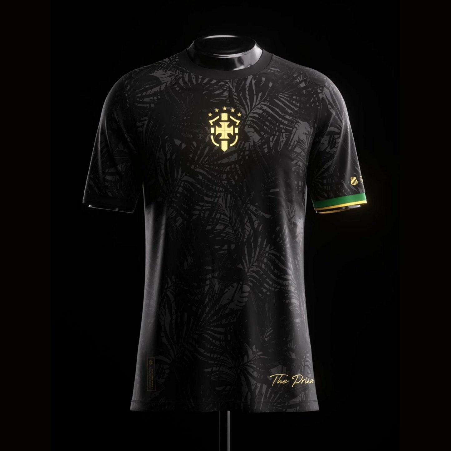Brazil "The Prince" Premium Black Kit - Premium Quality Kits at Football Monarch