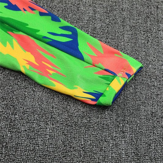 Brazil "Tropical Inferno" Premium Tracksuit - Premium Quality Kits at Football Monarch