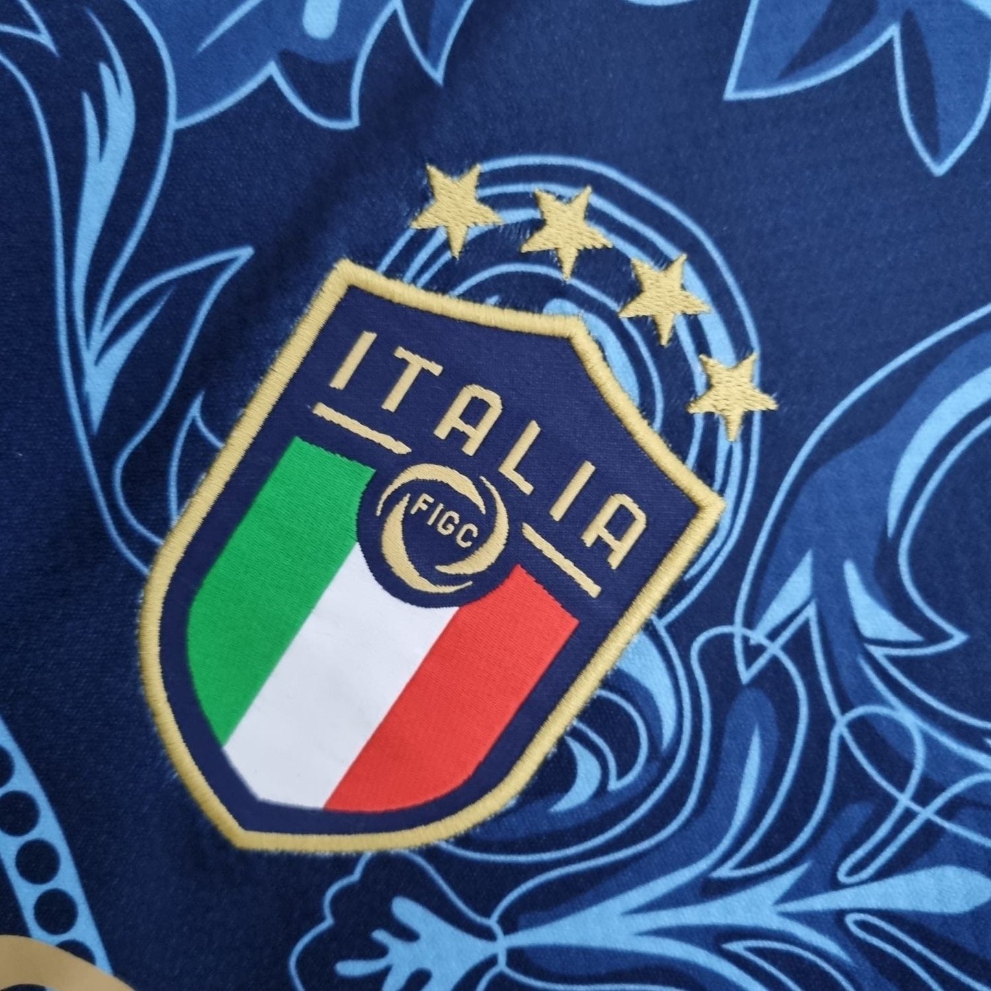 Italy "Versace" Premium Dark Blue Kit - Premium Quality Kits at Football Monarch
