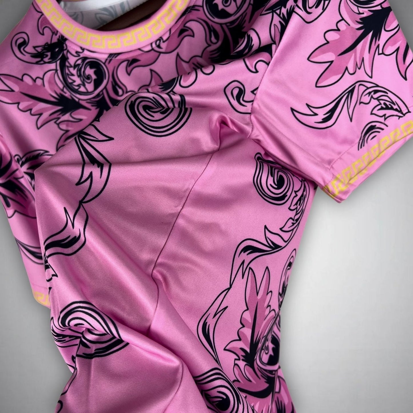 Italy "Versace" Premium Pink Kit - Premium Quality Kits at Football Monarch