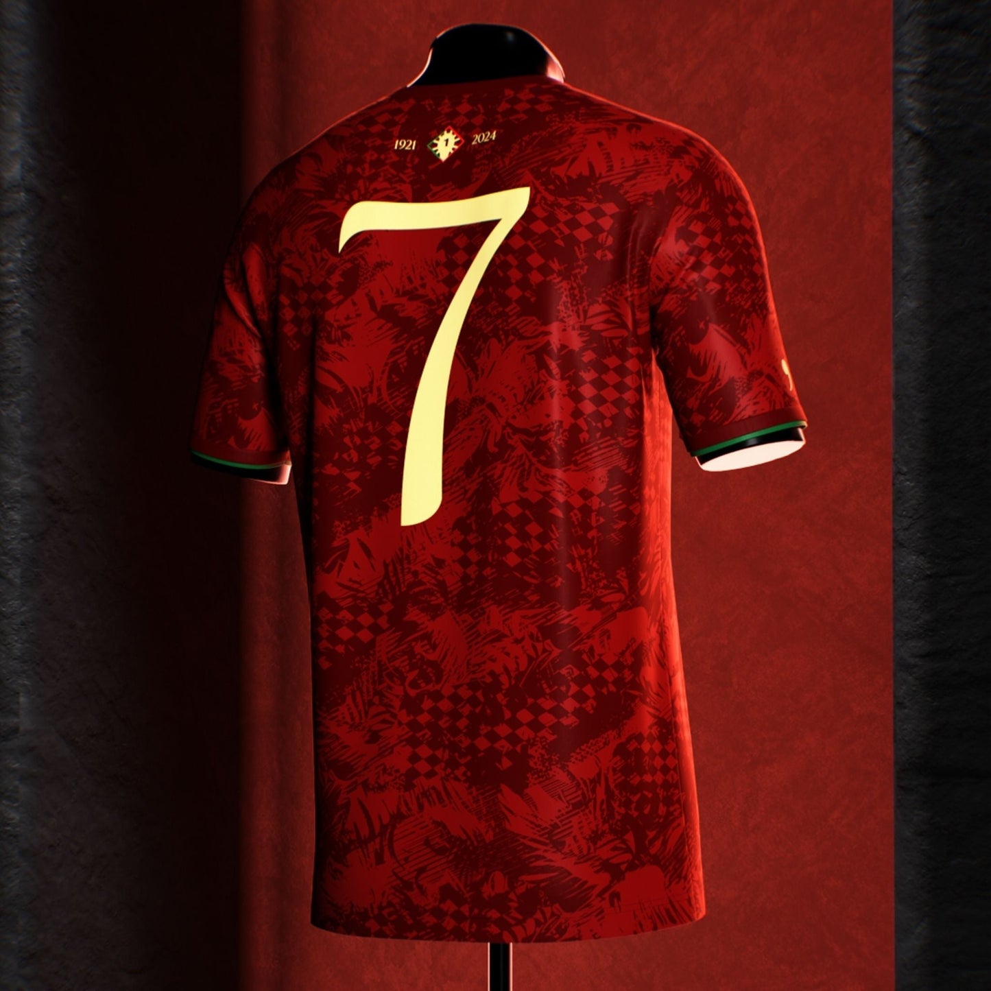 Portugal "The Siu" Premium Red Kit - Premium Quality Kits at Football Monarch