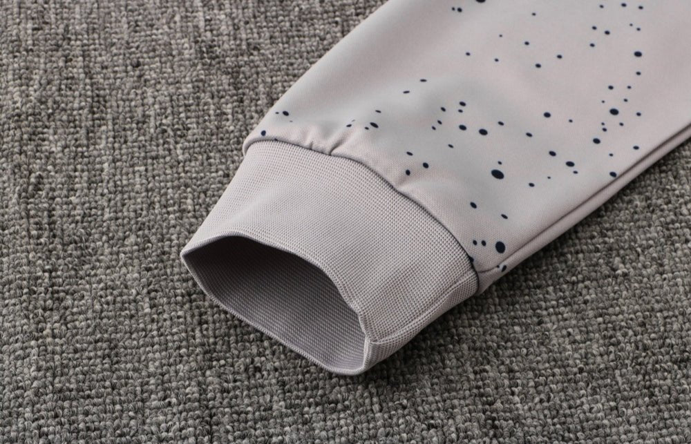 PSG Dark Gray and Blue Premium Tracksuit - Premium Quality Kits at Football Monarch