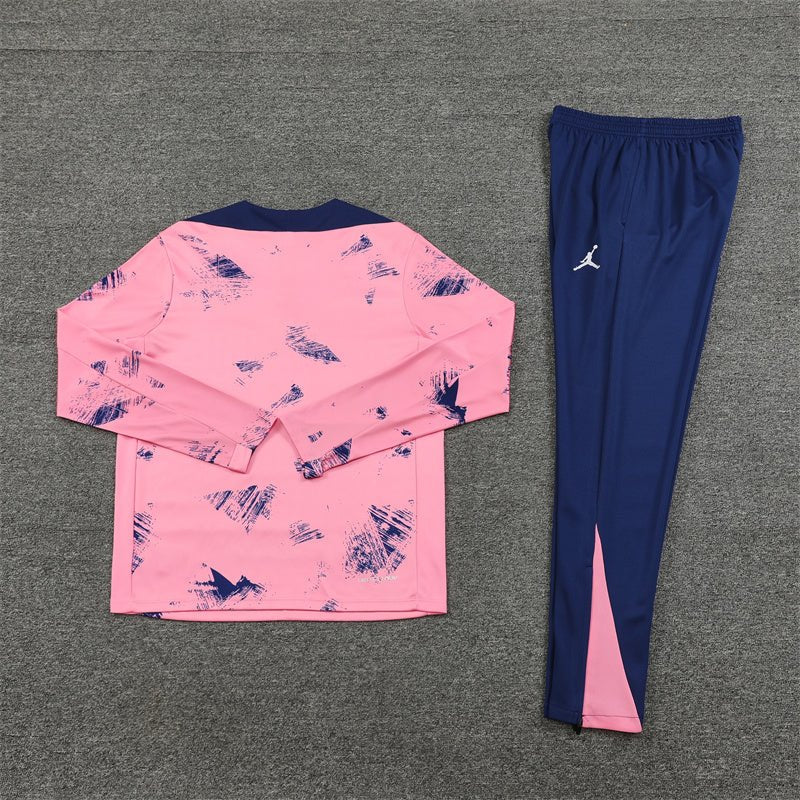 PSG "Parisian Frost" Pink Premium Tracksuit - Premium Quality Kits at Football Monarch