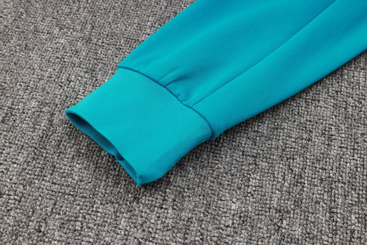 PSG Turqoise and Black Premium Tracksuit - Premium Quality Kits at Football Monarch