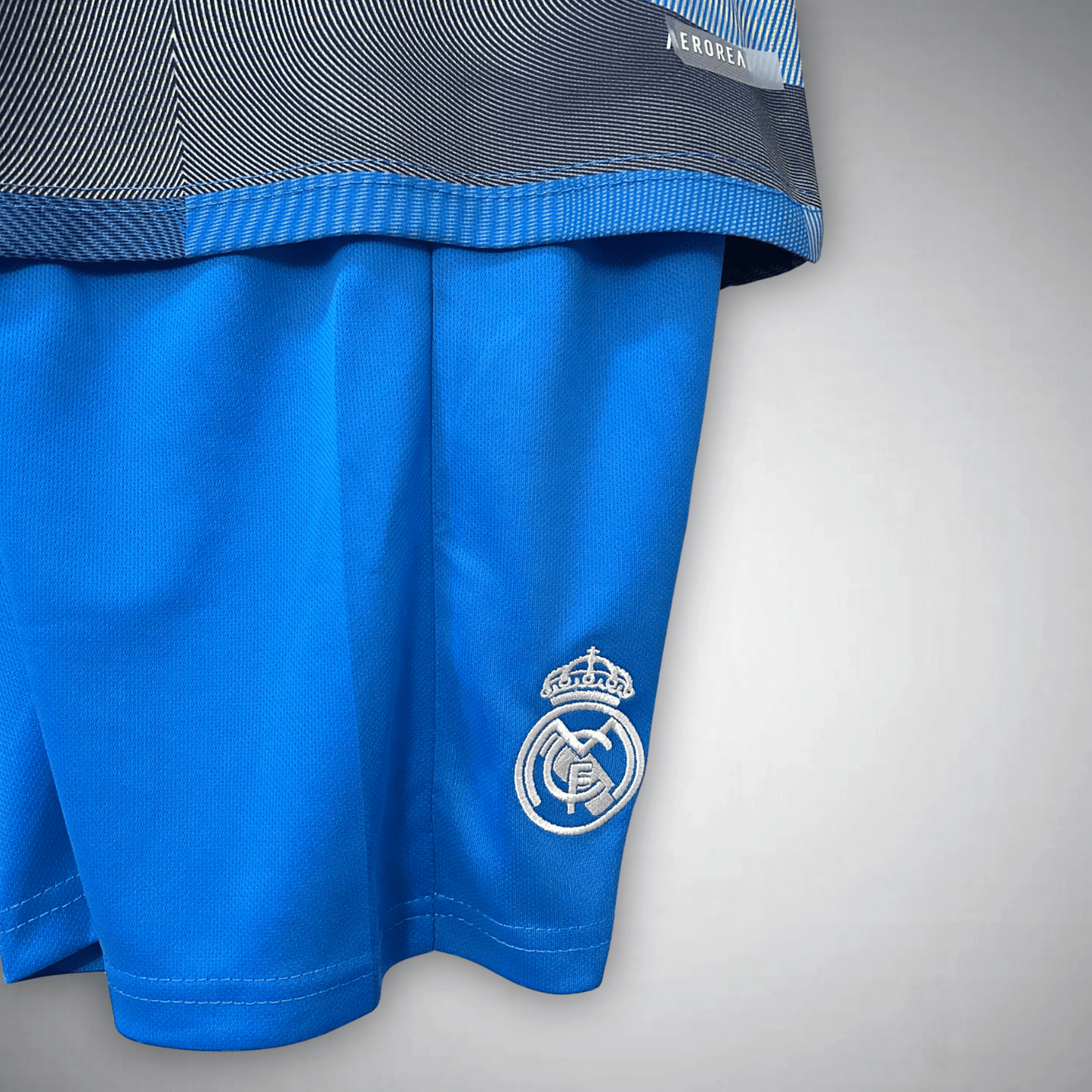 Real Madrid "Cibeles Wave" Premium Kids Size Kit - Premium Quality Kits at Football Monarch