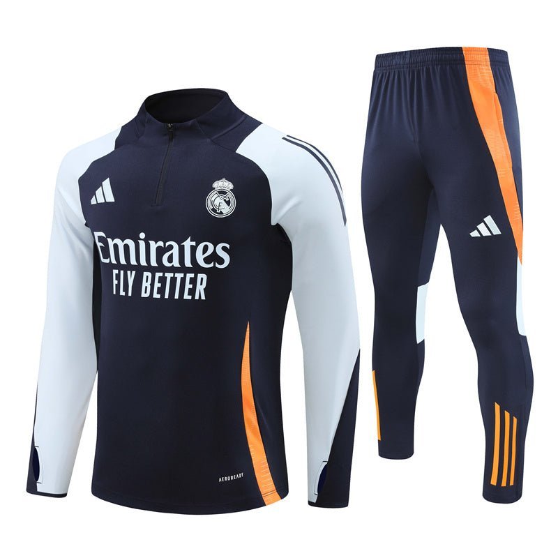 Real Madrid "Curvera" Premium Tracksuit - Premium Quality Kits at Football Monarch