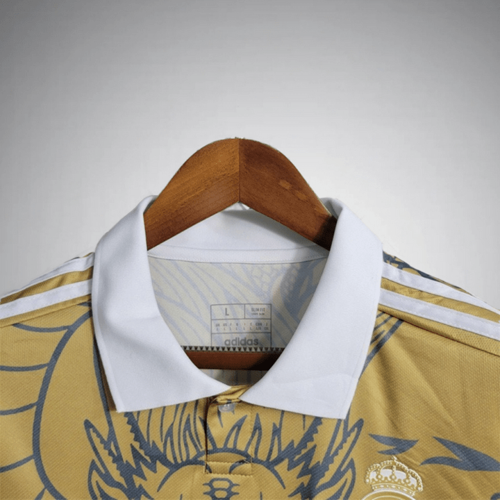 Real Madrid "Dragón Dorado" Premium Kit - Premium Quality Kits at Football Monarch
